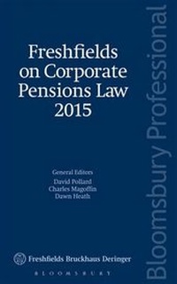 Abbildung von: Freshfields on Corporate Pensions Law 2015 - Bloomsbury Professional