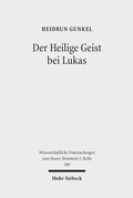 Abbildung von: Der Heilige Geist bei Lukas - Mohr Siebeck