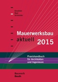 Cover: Mauerwerksbau aktuell 2015 - DIN Media