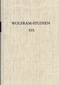 Cover: Wolfram-Studien XIX - Erich Schmidt Verlag