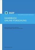 Cover: Handbuch Online-Forschung - Herbert von Halem Verlag