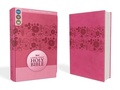 Cover: NIrV, Holy Bible, Large Print, Leathersoft, Pink - Zondervan