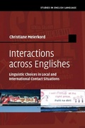 Cover: Interactions across Englishes - Cambridge University Press