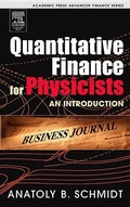 Cover: Quantitative Finance for Physicists - Academic Press