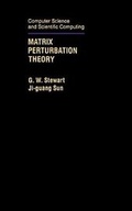 Cover: Matrix Perturbation Theory - Academic Press