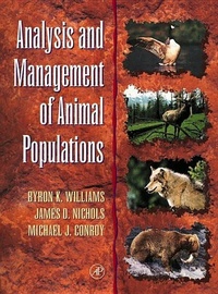 Enlarge image Cover: Analysis and Management of Animal Populations - Academic Press