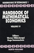 Cover: Handbook of Mathematical Economics: Volume 4 - Elsevier