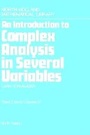 Cover: An Introduction to Complex Analysis in Several Variables: Volume 7 - Elsevier