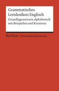 Cover: Grammatisches Lernlexikon Englisch - Reclam
