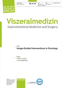 Enlarge image Cover: Image-Guided Interventions in Oncology - S. Karger