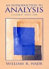 Enlarge image Cover: Introduction to Analysis - Pearson