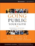 Cover: Going Public with Your Faith: Leader's Guide - Zondervan