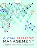 Cover: Global Strategic Management - Oxford University Press