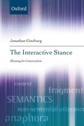 Cover: The Interactive Stance - Oxford University Press