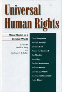 Enlarge image Cover: Universal Human Rights - Rowman & Littlefield