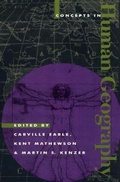 Cover: Concepts in Human Geography - Rowman & Littlefield