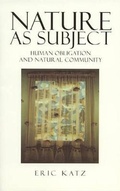 Cover: Nature as Subject - Rowman & Littlefield