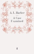 Cover: A Case Examined - Faber & Faber