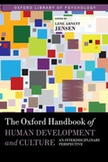 Cover: The Oxford Handbook of Human Development and Culture - Oxford University Press Inc