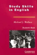 Cover: Study Skills in English Student's book - Cambridge University Press