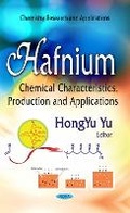Cover: Hafnium - Nova Science Publishers Inc