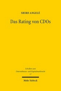 Abbildung von: Das Rating von CDOs - Mohr Siebeck
