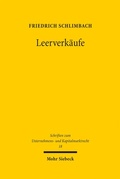 Cover: Leerverk&auml;ufe - Mohr Siebeck