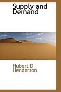 Abbildung von: Supply and Demand - BiblioLife