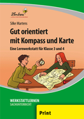 Cover: Gut orientiert mit Kompass und Karte - Lernbiene