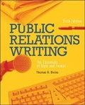 Cover: Public Relations Writing: The Essentials of Style and Format - McGraw-Hill Professional