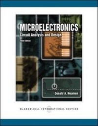 Enlarge image Cover: Microelectronic Circuit Analysis and Design - McGraw Hill Higher Education