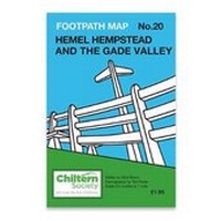 Abbildung von: Chiltern Society Footpath Map No. 20 Hemel Hempstead and The Gade Valley - The Book Castle