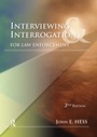 Cover: Interviewing and Interrogation for Law Enforcement - Routledge
