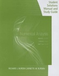 Cover: Student Solutions Manual with Study Guide for Burden/Faires/Burden's Numerical Analysis, 10th - CENGAGE Learning Custom Publishing