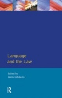 Enlarge image Cover: Language and the Law - Routledge