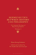 Cover: Hermeneutics between History and Philosophy - Bloomsbury Academic USA