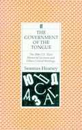 Cover: Government of the Tongue - Faber & Faber