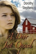 Cover: A Door Just Opened - Melange Books - Fire and Ice YA
