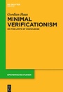 Cover: Minimal Verificationism - De Gruyter