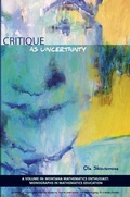 Cover: Critique as Uncertainty - Information Age Publishing