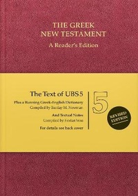 Enlarge image Cover: UBS5 Greek New Testament - Hendrickson Publishers Inc