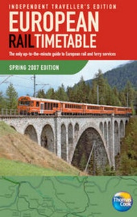 Enlarge image Cover: European Rail Timetable: Spring - Thomas Cook Publishing