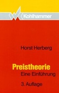 Cover: Preistheorie   3.Aufl. - Kohlhammer