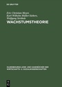 Cover: Wachstumstheorie - De Gruyter Oldenbourg