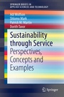 Cover: Sustainability through Service - Springer