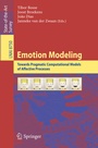 Cover: Emotion Modeling - Springer