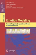 Cover: Emotion Modeling - Springer