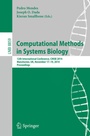Cover: Computational Methods in Systems Biology - Springer