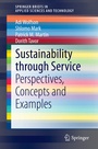 Cover: Sustainability through Service - Springer