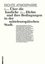 Cover: Dichte Atmosphäre - Birkhäuser